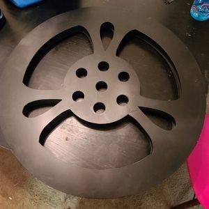 Black metal wall hanging